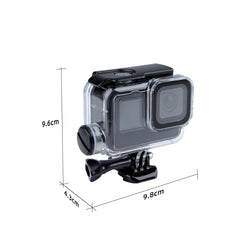 For GoPro HERO10 Black / HERO9 Black 30m Charging Waterproof Housing Case with Buckle Basic Mount & Screw, For GoPro HERO9 Black / Charging