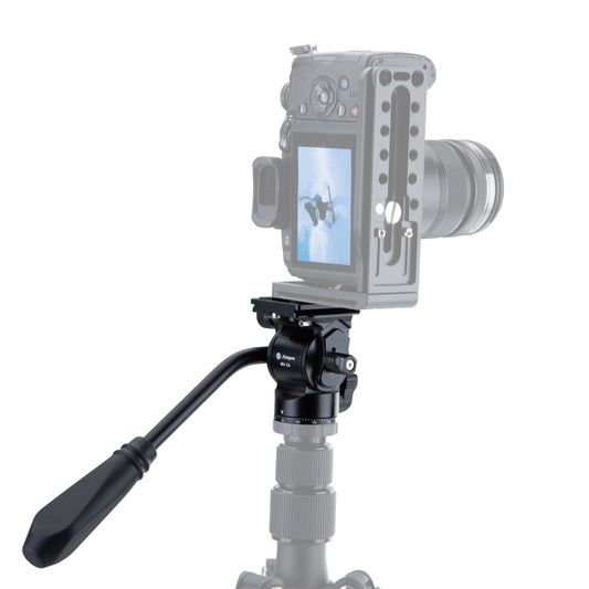Fotopro MH-2A  Aluminum Alloy Heavy Duty Video Camera Tripod Action Fluid Drag Head with Sliding Plate for DSLR & SLR Cameras, MH-2A
