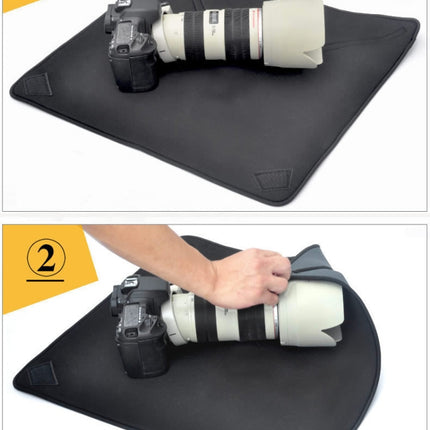 Shockproof Neoprene Bag Magic Wrap Blanket for Canon / Nikon / Sony Camera Lens, Size: 45 x 45cm