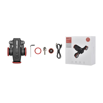 YELANGU L5 Electric Track Slider 3-Wheel Rolling Dolly Car, Load: 3kg