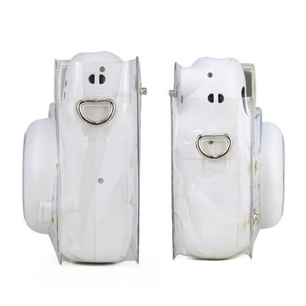 Stars Crystal PVC Hard Case Camera Bag with Shoulder Strap for FUJIFILM Instax Mini 11