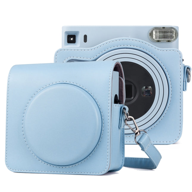Full Body PU Leather Case Camera  Bag with Strap for FUJIFILM instax Square SQ1