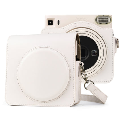 Full Body PU Leather Case Camera  Bag with Strap for FUJIFILM instax Square SQ1