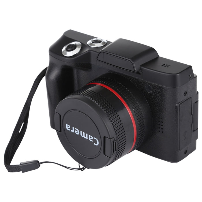 Digitalkamera mit 1,3 Megapixel Interpolation Flip Screen und Wechselobjektiv, 2,4 Zoll LCD, Full HD 720P Aufnahme, Infrarotobjektiv, EIS, Schwarz, Weiß