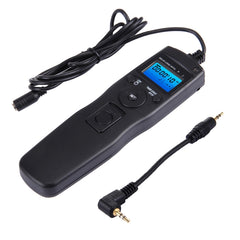 RST-7001 LCD Screen Time Lapse Intervalometer Shutter Release Digital Timer Remote Controller with C6 Cable for CANON 1000D/550D/60D, PENTAX:K20D/K200D/K10D, SAMSUNG GX-20/GX-10 Camera