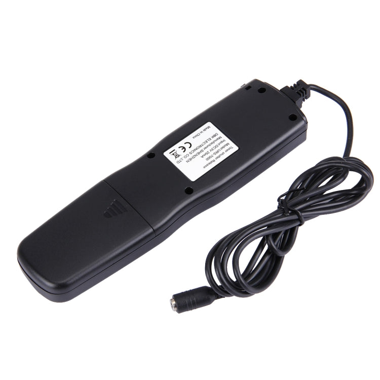 RST-7001 LCD Screen Time Lapse Intervalometer Shutter Release Digital Timer Remote Controller with C6 Cable for CANON 1000D/550D/60D, PENTAX:K20D/K200D/K10D, SAMSUNG GX-20/GX-10 Camera