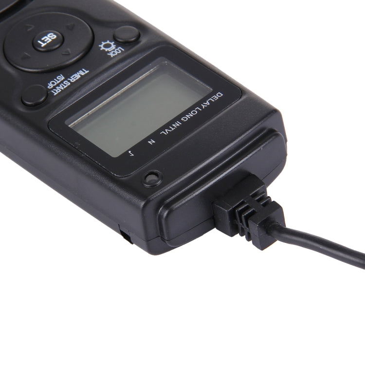 RST-7001 LCD Screen Time Lapse Intervalometer Shutter Release Digital Timer Remote Controller with C6 Cable for CANON 1000D/550D/60D, PENTAX:K20D/K200D/K10D, SAMSUNG GX-20/GX-10 Camera