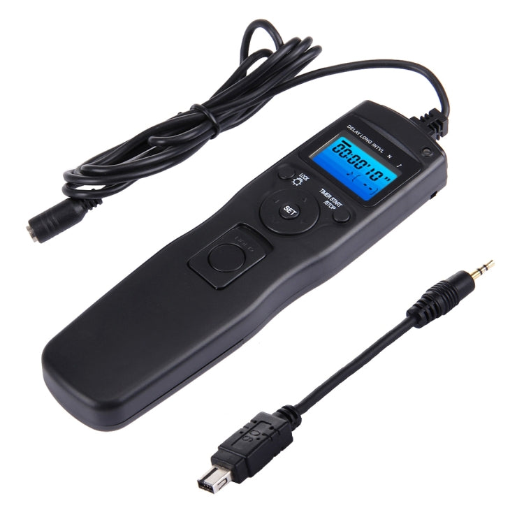 RST-7006 LCD Screen Time Lapse Intervalometer Shutter Release Digital Timer Remote Controller with N10 Cable for NIKON D90/D5000/D7000/D3100 Camera
