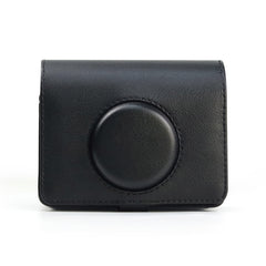 Retro Full Body Camera PU Leather Case Bag with Strap for FUJIFILM instax mini Evo