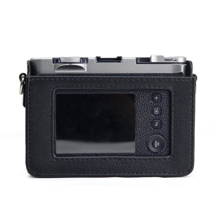 Retro Full Body Camera PU Leather Case Bag with Strap for FUJIFILM instax mini Evo, For FUJIFILM instax mini Evo Retro