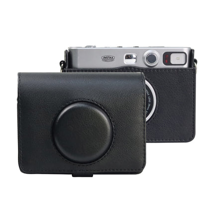 Retro Full Body Camera PU Leather Case Bag with Strap for FUJIFILM instax mini Evo, For FUJIFILM instax mini Evo Retro