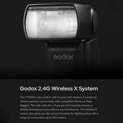 Godox TT685II-C 2.4GHz Wireless TTL HSS 1/8000s Flash Speedlite for Canon, TT685II-C for Canon