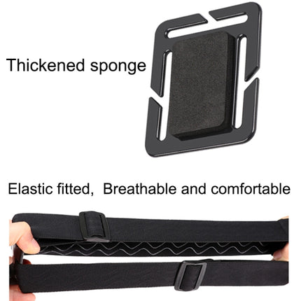 Correa de cabeza ajustable con montaje elástico con abrazadera para teléfono y tornillo y adaptador tipo S para GoPro HERO10 Black / HERO9 Black /8 /7 /6 /5, Xiaoyi y otras cámaras de acción, teléfonos inteligentes