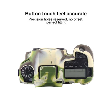 For Canon EOS 6D Mark II Soft Silicone Protective Case