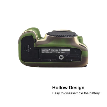 For Canon EOS 6D Mark II Soft Silicone Protective Case