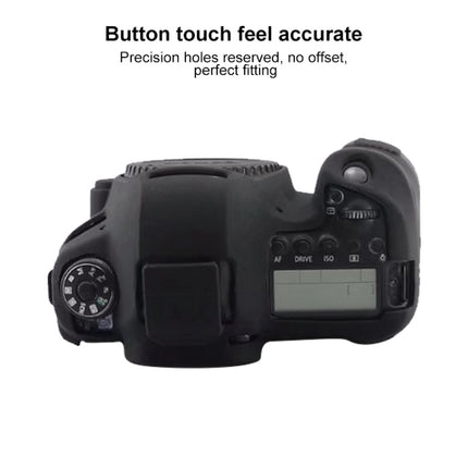For Canon EOS 6D Mark II Soft Silicone Protective Case