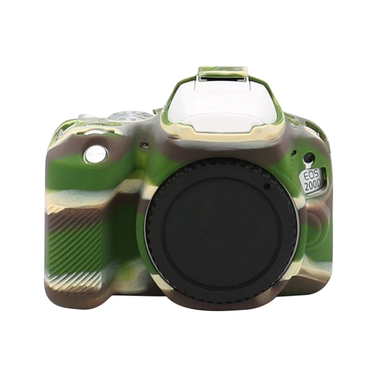 For Canon EOS 200D / EOS 200D Mark II Soft Silicone Protective Case