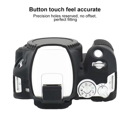 For Canon EOS 200D / EOS 200D Mark II Soft Silicone Protective Case, For Canon EOS 200D, For Canon EOS 200D / EOS 200D Mark II