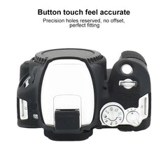 For Canon EOS 200D / EOS 200D Mark II Soft Silicone Protective Case