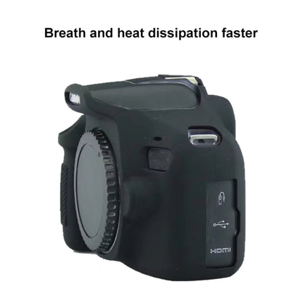 Soft Silicone Protective Case for Canon EOS 2000D