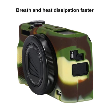 For Canon PowerShot G7 X Mark III / G7X III / G7X3 Soft Silicone Protective Case, For Canon PowerShot G7 X Mark III