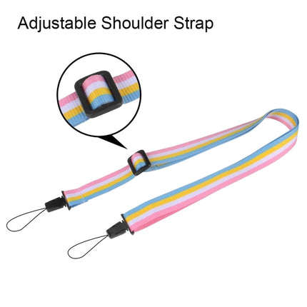 Protective Crystal Shell Case with Strap for FUJIFILM instax mini 9 / mini 8+ / mini 8