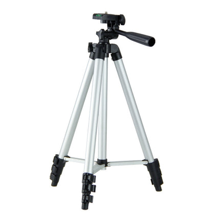 130cm 4-Section Folding Aluminum Alloy Tripod Mount with Three-Dimensional Head, L-3130 Black, L-3130 Champagne Gold, L-3130 Silver