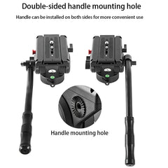 BEXIN VH-105 360 Degree Panorama Heavy Duty Tripod Action Fluid Drag Head