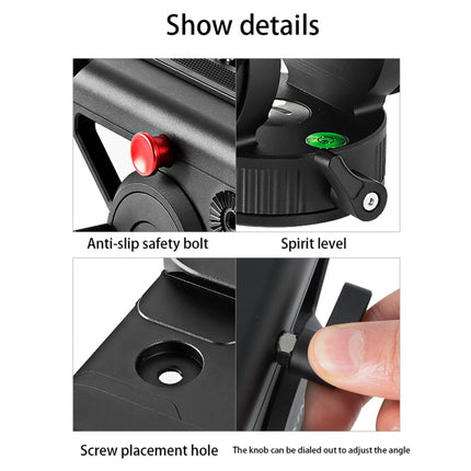 BEXIN VH-105 360 Degree Panorama Heavy Duty Tripod Action Fluid Drag Head