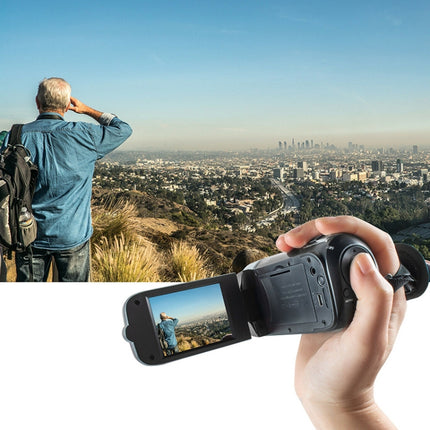 Cámara DV de viaje para el hogar con zoom digital de 16X y 16 millones de píxeles, enchufe de la UE