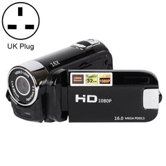 16-facher Digitalzoom, HD, 16 Millionen Pixel, DV-Kamera für Zuhause und unterwegs, UK-Stecker