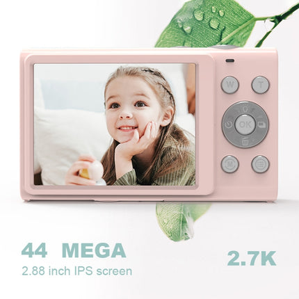 Cámara digital para niños DC402 de 2,4 pulgadas, 44 MP, zoom 16X, 2,7 K, Full HD, enchufe británico