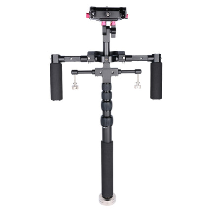 YELANGU S300 4 in 1 Multifunctional Rig + Dual Handheld Shoulder Rig + Monopod + Stabilizer for Cameras / SLR Cameras, Height Range: 63cm-170cm, YELANGU S300