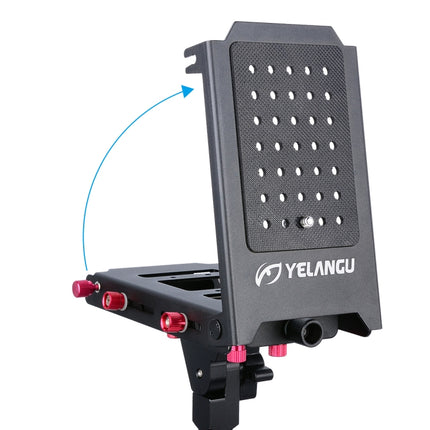 YELANGU S300 4 in 1 Multifunctional Rig + Dual Handheld Shoulder Rig + Monopod + Stabilizer for Cameras / SLR Cameras, Height Range: 63cm-170cm, YELANGU S300