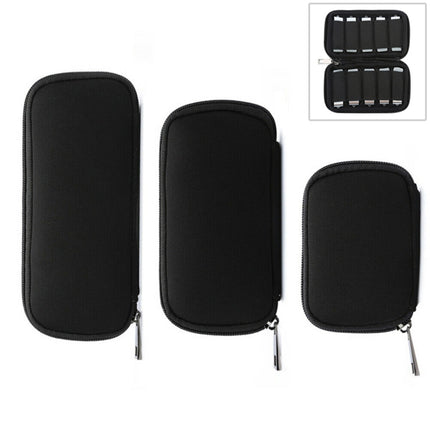 3 in 1 Neoprene U Disk Storage Bag Cover, 3 in 1