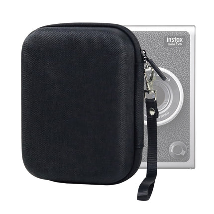 Hard Case Box Storage Bag for FUJIFILM Instax mini EVO, Fabric Pattern Black, Fabric Pattern Grey