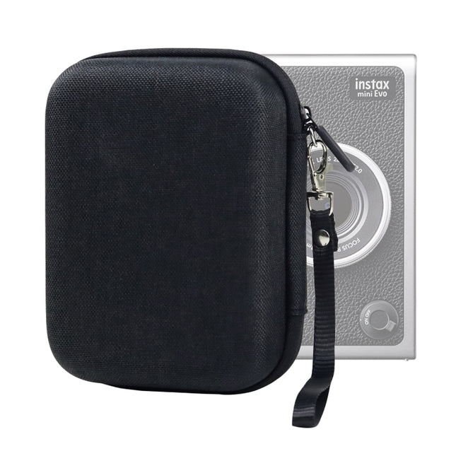 Hard Case Box Storage Bag for FUJIFILM Instax mini EVO, Fabric Pattern Black, Fabric Pattern Grey