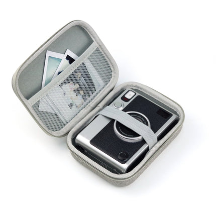 Hard Case Box Storage Bag for FUJIFILM Instax mini EVO, Fabric Pattern Black, Fabric Pattern Grey