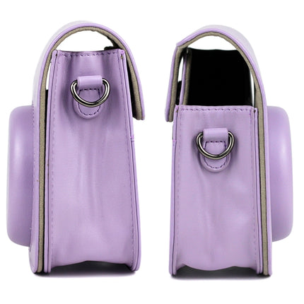 Leather Case Full Body Camera Bag with Shoulder Strap for FUJIFILM Instax mini 11