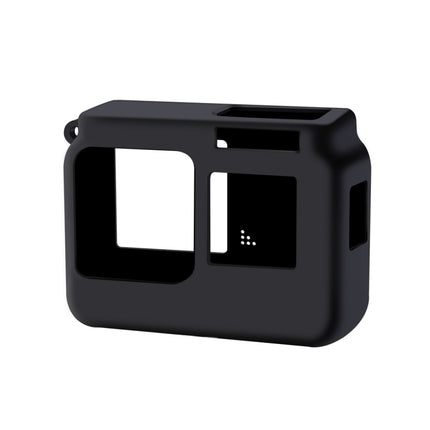 For Insta360 One R 4K with Frame Shockproof Silicone Protective Case with Lens Cap Cover, 4K Case + Lens Cap