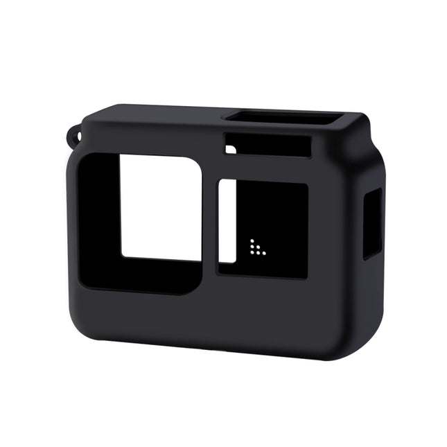 For Insta360 One R 4K with Frame Shockproof Silicone Protective Case with Lens Cap Cover, 4K Case + Lens Cap