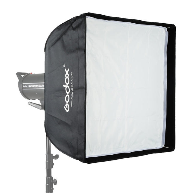 Godox 60 x 60cm Rectangle Softbox Photo Studio Bowens Mount Diffuser for Speedlite