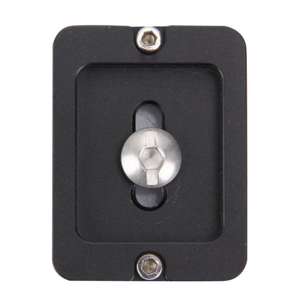 Fittest PU-50 Universal Aluminium Alloy Quick Release Plate with Rubber Cushion, PU-50