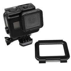 2 in 1 for GoPro HERO5 Touch Screen Back Cover + 45m Waterproof Housing Protective Case(No Need to Disassemble Lens When Installed) with Buckle Basic Mount & Lead Screw, No Need to Disassemble Lens