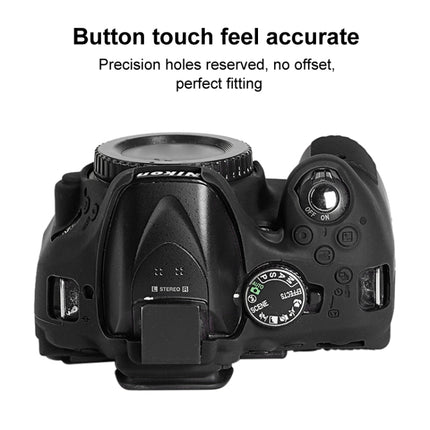 Soft Silicone Protective Case for Nikon D5200