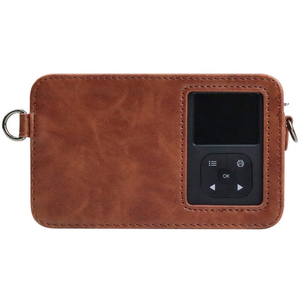 For Kodak Mini Shot2 Retro / C210R instax Full Body Camera PU Leather Case Bag with Strap
