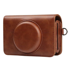 For Kodak Mini Shot2 Retro / C210R instax Full Body Camera PU Leather Case Bag with Strap
