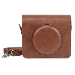 For Kodak Mini Shot 3 Square Retro / C300R instax Full Body Camera PU Leather Case Bag with Strap