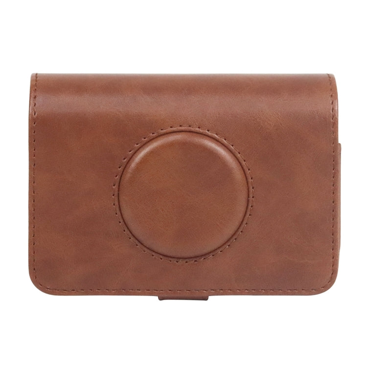 For Kodak PRINTOMATIC Full Body Camera PU Leather Case Bag with Strap