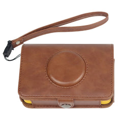 For Kodak PRINTOMATIC Full Body Camera PU Leather Case Bag with Strap